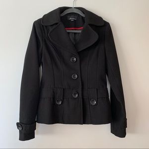 Black Pea Coat